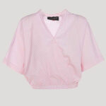 Κρουαζέ crop top ριγέ lynne 047-016010-4038