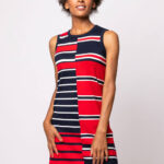 Φόρεμα πλεκτό ριγέ Heavy Tools S22-361