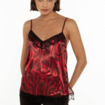 Τοπ αμάνικο σατέν lingerie Toi Moi 30-3957