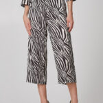 Animal print κροπ παντελόνι LYNNE 049-512001-8036