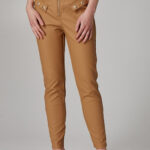 Leather look παντελόνι με φερμουάρ LYNNE 049-512003-70236