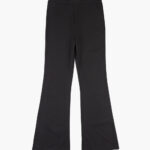 Παντελόνι ελαστικό μαύρο καμπάνα Losan  31E-6013AL