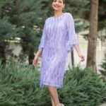 Φόρεμα Open Fashion μίντι με παγέτα κρόσσι GG658