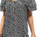 Μπλούζα με δέσιμο Queen fashion 220470B