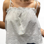 Τοπ με σχέδιο δαντέλα Losan 31E-3007AL