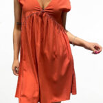 Φόρεμα mini Losan 312-7024AL OR