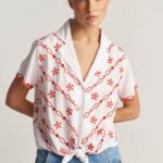 Πουκάμισο με broderie attrattivo 9916364
