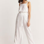 Παντελόνι casual wide leg attrattivo 9916371
