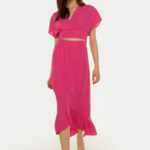 Σετ λινό με βολάν Toi&moi 10-3674-123