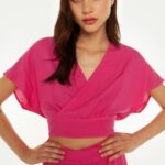 Λινό top κρουαζέ Toi&moi 30-4066-123