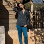 Μπλούζα με ρόμβους τυρκουάζ Open fashion GM269