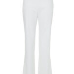 Ψηλόμεσο καμπάνα παντελόνι λευκό LYNNE 151-512007-0436