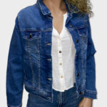 Μπουφάν τζην μπλε Losan LWMAP0302 24005