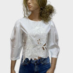 Μπλούζα λευκή losan LWMAP0101 24005