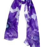 Φουλάρι με λουλούδια SG309