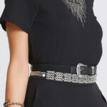 T-shirt με στρας lynne 052-010002