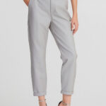 Chino παντελόνι με δερμάτινη όψη lynne  052-512005-82