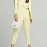 Παντελόνι crop με πιέτες lynne 153-512004-500K