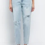 Mom fit jean με φθορές Toi&moi 20-5388-125