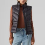 Κοντό Γυναικείο Puffer Μπουφάν Μαύρο Vero Moda 1028944