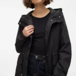 Γυναικείο Παρκά Μαύρο Vero Moda 10301577