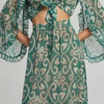 Φούστα μαξι Εμπριμέ lynne 153-513013