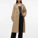 Καμπαρτίνα Vero moda Μπεζ Regular Fit 10300263