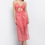 Ζακάρ φόρεμα με cut out Toi&moi 50-6526-125_197