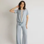 Παντελόνι γαλάζιο open fashion SM106G