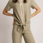 Μπλούζα OPEN FASHION SM 226 χακί