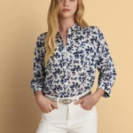 Πουκάμισο φλοράλ κιπούρ - Λευκό attrattivo 9922962