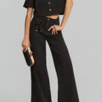 Ψηλόμεσο ίσιο τζιν παντελόνι lynne 055-012004-80