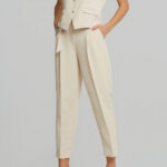 Chinos παντελόνι με πιέτες lynne 055-512004-163