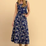 Φούστα φλοράλ μίντι κιπούρ - Πολύχρωμο attrattivo 9923264